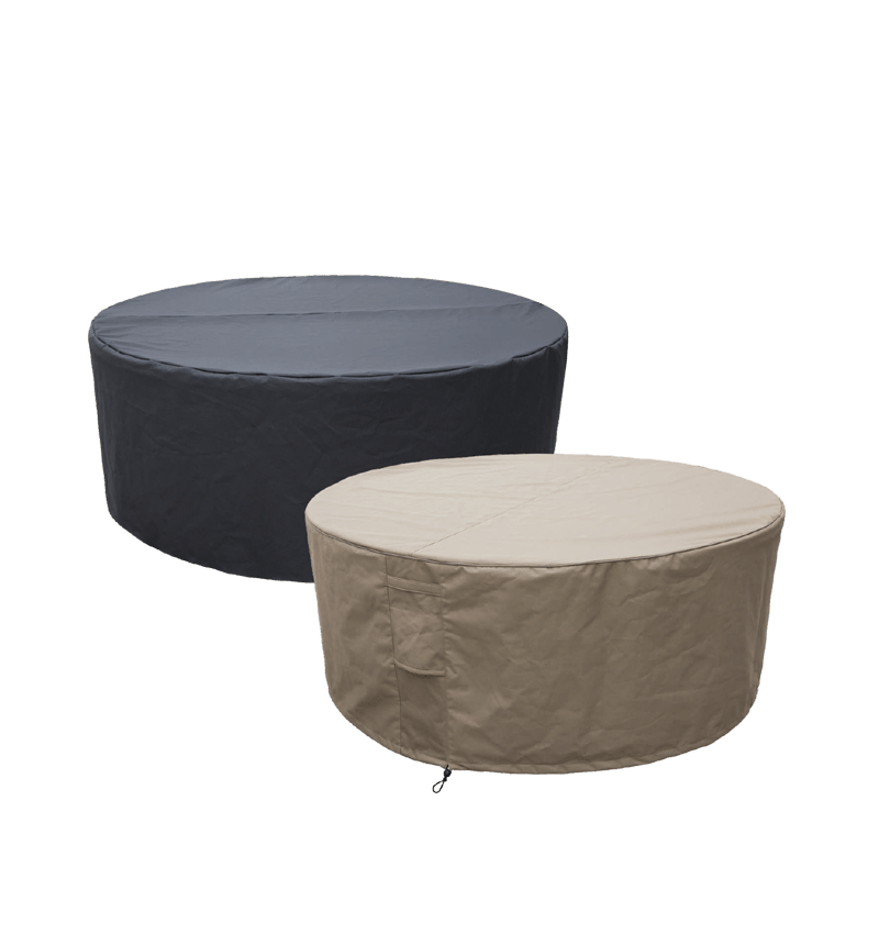Round Waterproof Outdoor Courtyard PVC Table Cover