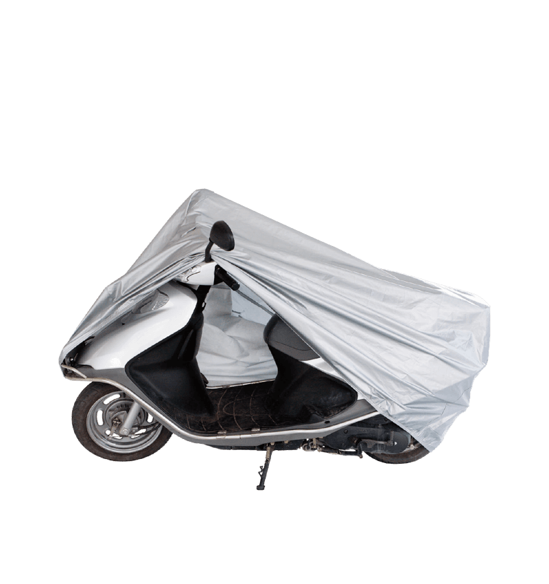1306026 PEVA W/NON-PP Backing Waterproof Motorcycle Cover