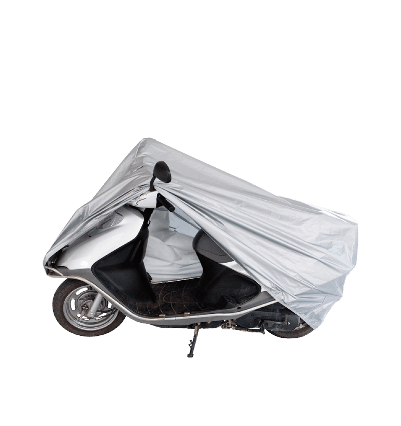 1306026 PEVA W/NON-PP Backing Waterproof Motorcycle Cover