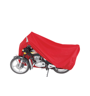 1206005 Red Front and Rear Fixable Motorcycle Cover