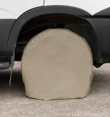 RV wheel cover